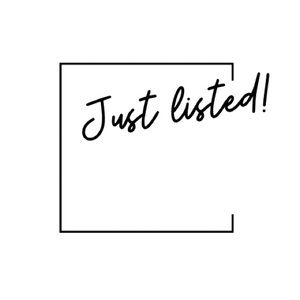 Just listed!